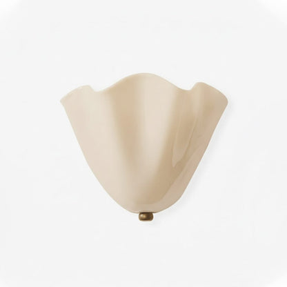Petal Wall Sconce for Bedroom & Hallway – Sculptural Flower LED Wall Light, Modern Organic Living Room & Entryway Wall Lamp