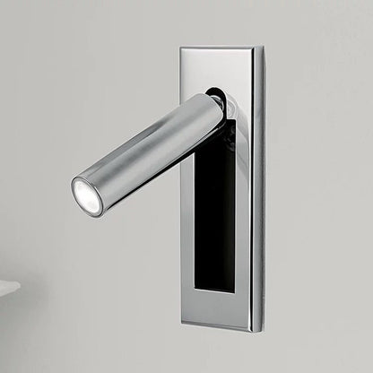 Recessed Bedside Reading Wall Sconce – Embedded LED Wall Light for Bedroom, Adjustable Modern Hallway & Living Room Reading Light