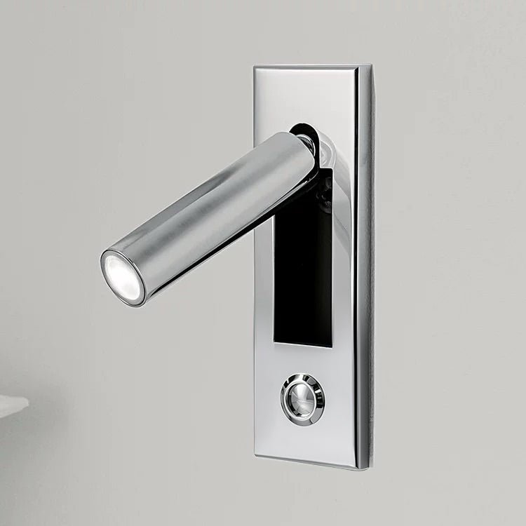 Recessed Bedside Reading Wall Sconce – Embedded LED Wall Light for Bedroom, Adjustable Modern Hallway & Living Room Reading Light