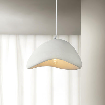 Sculptural Pendant Light for Dining Room & Kitchen Island – Modern Luminous LED Ceiling Light, Living Room Statement Hanging Pendant