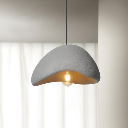 Sculptural Pendant Light for Dining Room & Kitchen Island – Modern Luminous LED Ceiling Light, Living Room Statement Hanging Pendant