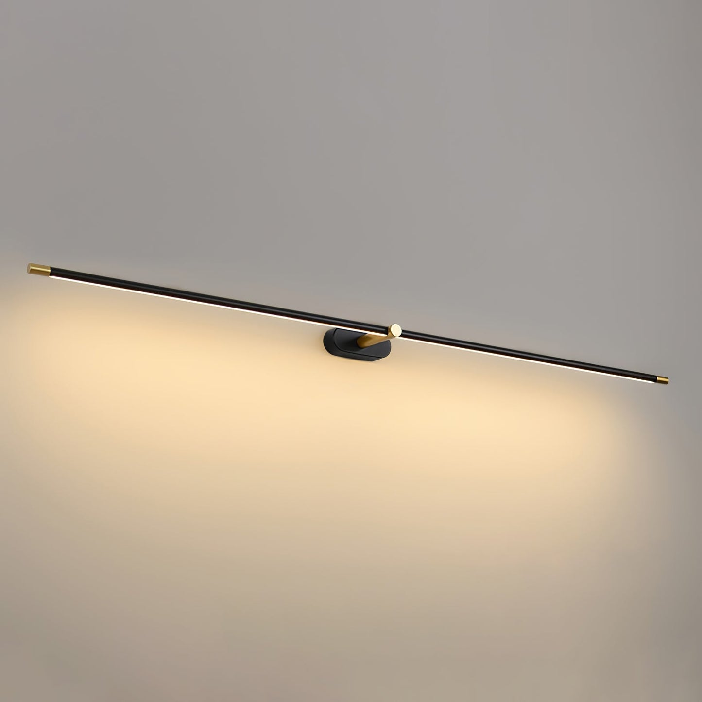 Linear Wall Sconce for Bedroom & Bathroom Vanity – Minimalist LED Wall Light, Modern Dimmable Hallway & Living Room Vanity Sconce