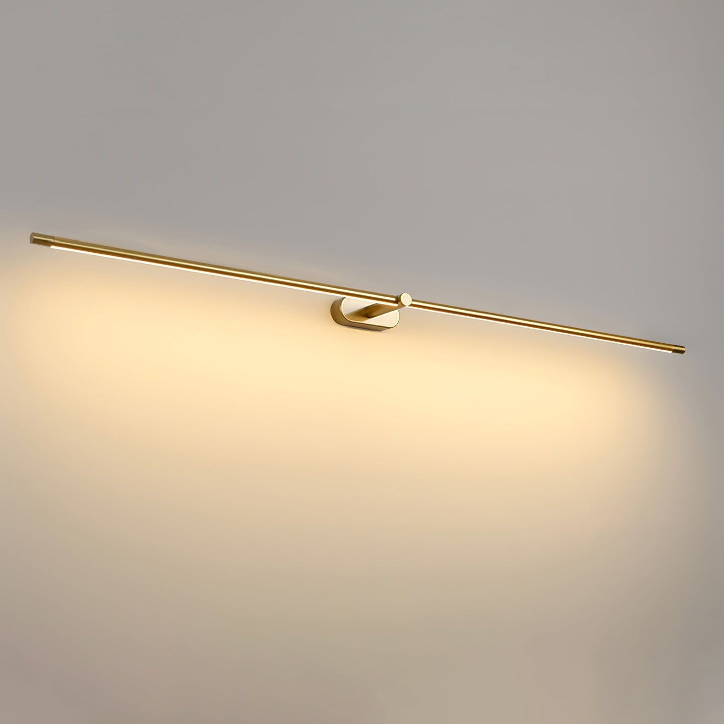 Linear Wall Sconce for Bedroom & Bathroom Vanity – Minimalist LED Wall Light, Modern Dimmable Hallway & Living Room Vanity Sconce