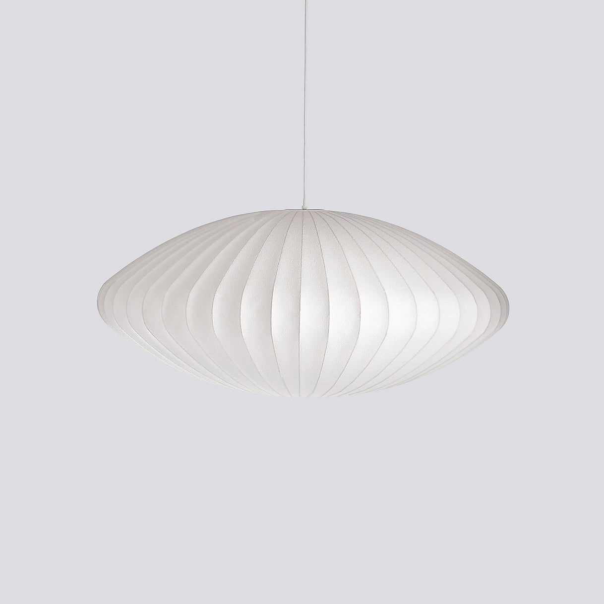 Bubble Pendant Light for Dining Room & Living Room – White Crisscross Shade Mid-Century Ceiling Light, Modern Entryway Hanging Lamp