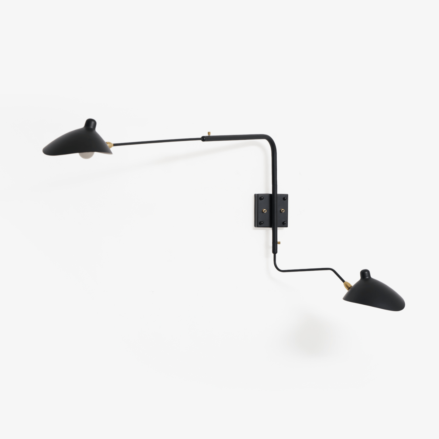 Multi-Arm Wall Sconce for Living Room & Hallway – Adjustable Sputnik LED Wall Light, Mid-Century Modern Reading & Accent Wall Lamp