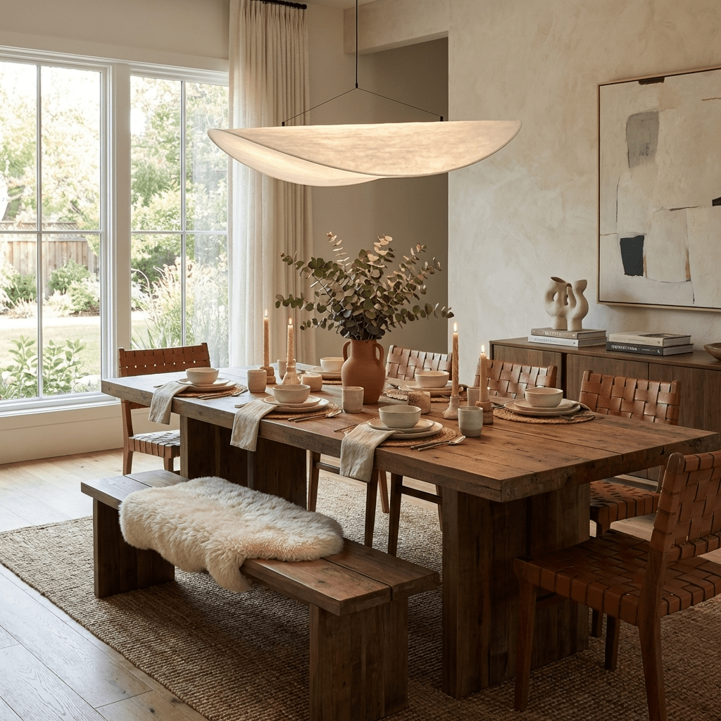Linear Pendant Light for Dining Table & Kitchen Island – Minimalist LED Bar Ceiling Light, Modern Office & Workspace Hanging Lamp
