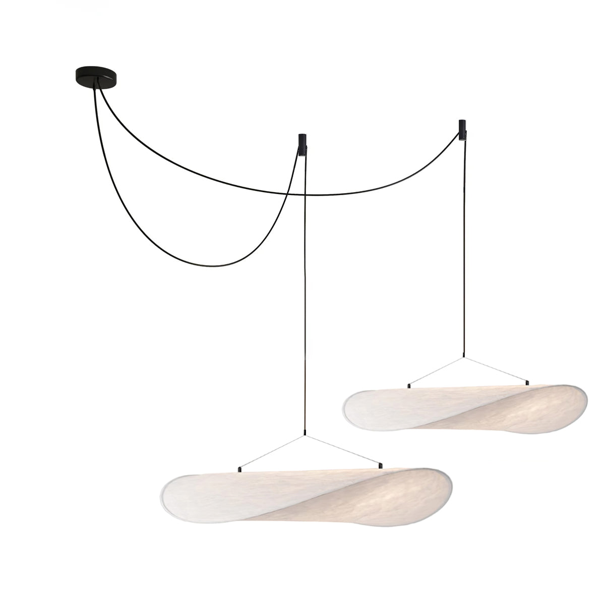 Linear Pendant Light for Dining Table & Kitchen Island – Minimalist LED Bar Ceiling Light, Modern Office & Workspace Hanging Lamp
