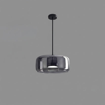 Glass Globe Pendant Light for Kitchen Island & Dining Room – Hand-Blown Sphere LED Ceiling Light, Modern Dimmable Living Room Pendant