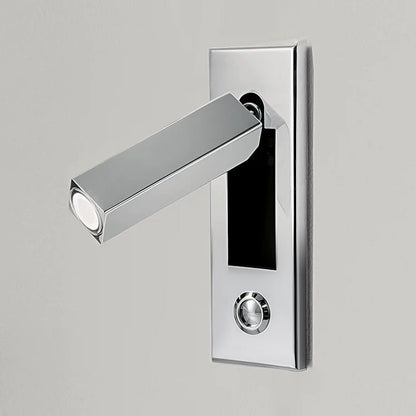 Recessed Bedside Reading Wall Sconce – Embedded LED Wall Light for Bedroom, Adjustable Modern Hallway & Living Room Reading Light