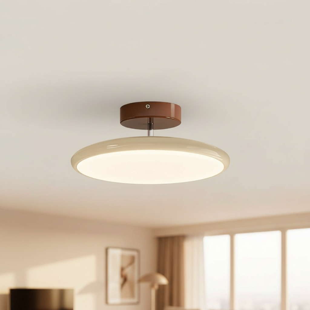 Drift Adjustable Ceiling Lamp in a warm elevated interior