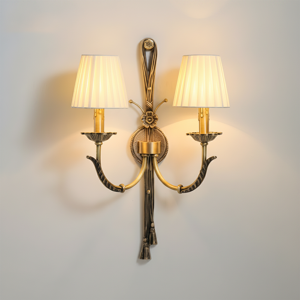 Lyrabelle Wall Sconce mounted in a warm interior