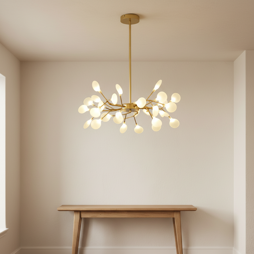 Firefly LED Sputnik Chandelier hero