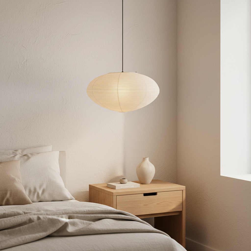 Washi Paper Pendant Light hero