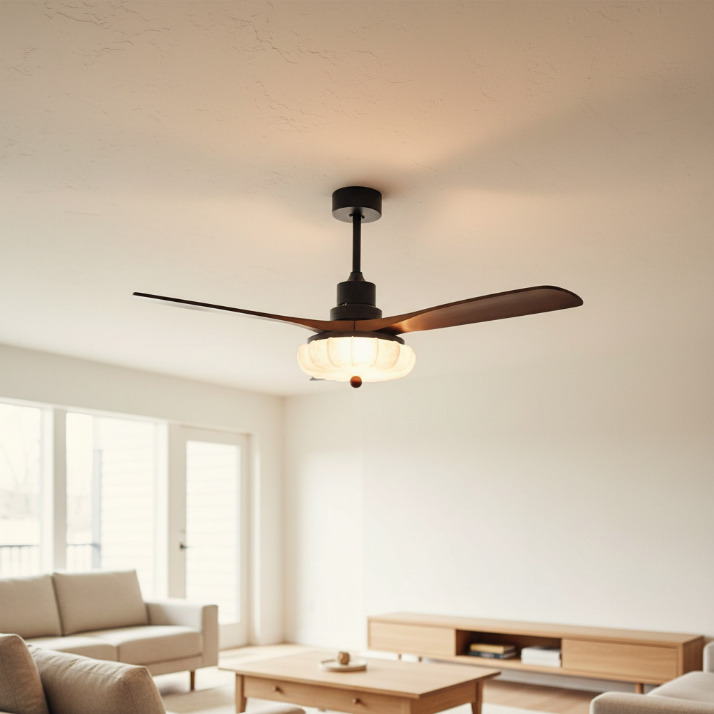 Lotus Bloom Ceiling Fan Light hero