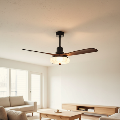 Lotus Bloom Ceiling Fan Light hero