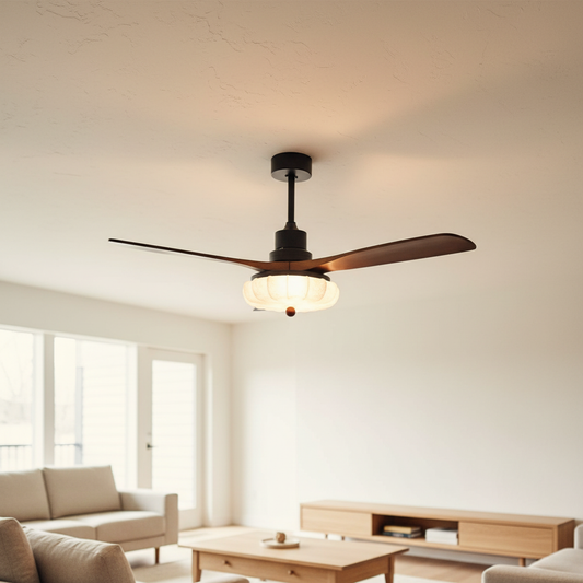 Lotus Bloom Ceiling Fan Light hero