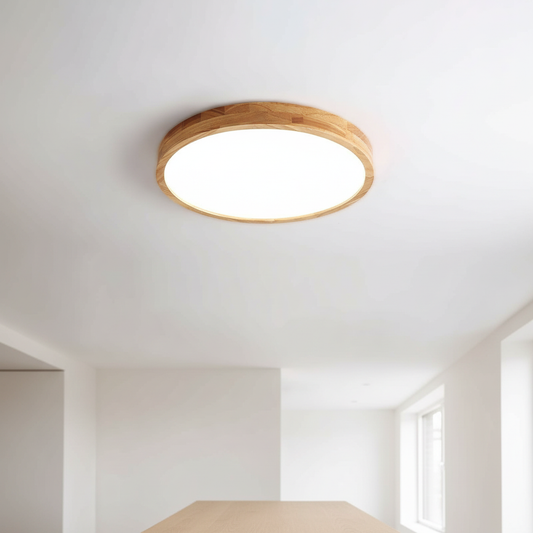 Geo Wooden Ceiling Light hero v2